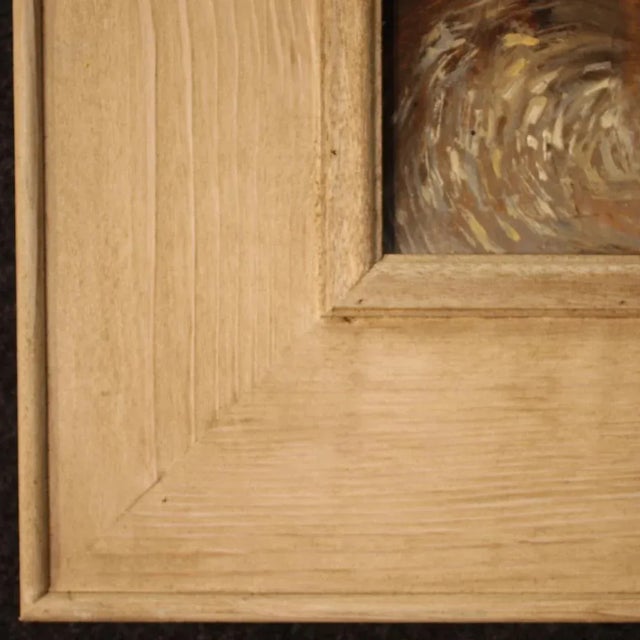 Italian Artist, Study on the Source of Giacomo Soffiantino, 1970, Oil on Board For Sale - Image 11 of 13