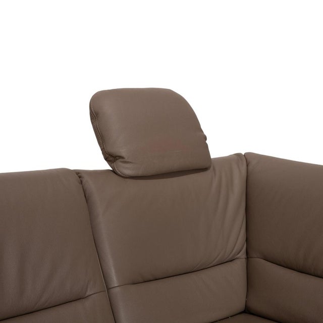 Animal Skin Leather Corner Sofa from Polinova For Sale - Image 7 of 17