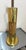 Mid-Century Modern 1960s Mid Century Modern Russell Wright Brass/Cork Post Lamp For Sale - Image 3 of 4