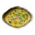 Circa 1930s Chinese Republic Era Famille Jaune Footed Dish Qianlong Mark For Sale