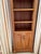 Large Architectural Executive Office Suite – Desk + Dual Display Towers + Matching Cabinet For Sale - Image 17 of 18