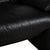 Lugano Leather Armchair in Black with Manual and Reclining Function from Erpo For Sale - Image 9 of 18
