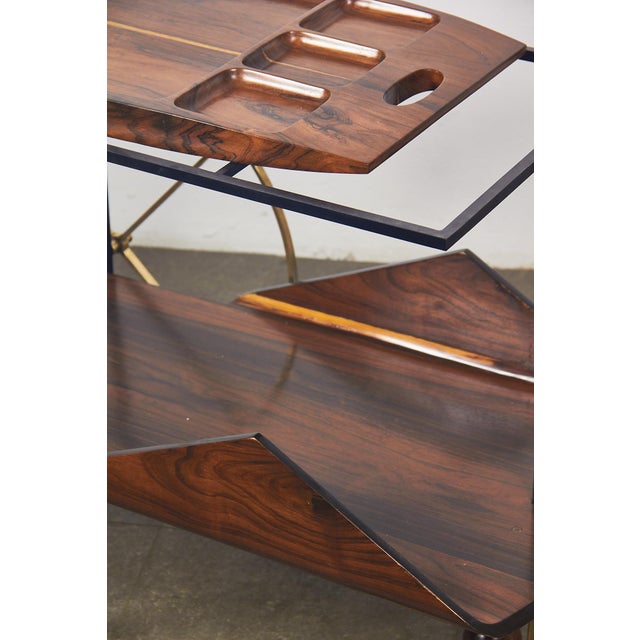 Vintage Brazilian Trolley by Jorge Zalszupin, 1960s For Sale - Image 17 of 18