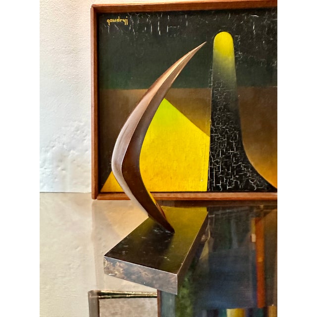 Franck Muller, Free Form Sculpture, 1970s, Bronze For Sale - Image 10 of 16