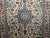 Vintage Tabriz Area Rug, Handwoven Wool, Floral Pattern, Ivory & Blue, 6’ X 8’ For Sale - Image 12 of 12