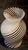 Mid Century Dino Martens for Aureliano Toso "Bianco Nero" Mezza Filigrana Murano Glass Vase 1954 This stunning mid-20th-...