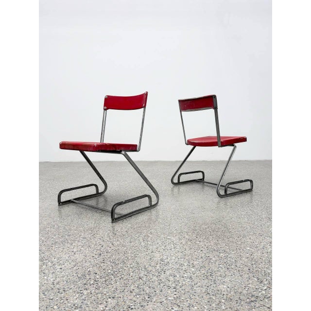 Aluminum Chairs with Table by Cindy Crawford-Steiger for Embru, Set of 3 For Sale - Image 14 of 18