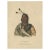 Sioux Chief Portrait – Esh-Ta-Hum-Leah, Native American Lithograph c.1838 This compelling hand-colored lithograph portrays...