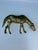 Mid-Century Modern Vintage Brass Horse Grazing For Sale - Image 3 of 3