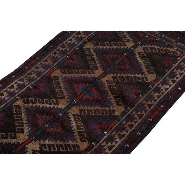 Traditional Rug & Kilim’s Baluch Tribal Rug With Colorful Geometric Patterns For Sale - Image 3 of 7