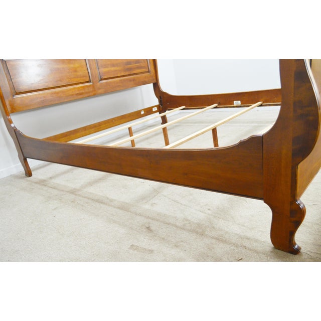 Ethan Allen Ethan Allen California King Sleigh Bed For Sale - Image 4 of 11
