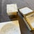 This sophisticated 1970s Italian mid-century modern smoking and desk set captures the glamorous, high-end aesthetic of the...