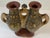 Arts & Crafts Vintage Double-Chamber Geometric Ceramic Vessel, Marked and Dated 11-8-54 For Sale - Image 3 of 7