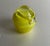 Mid 20th Century Murano Art Glass Paperweight Yellow Modern Desk Accessory For Sale - Image 5 of 6