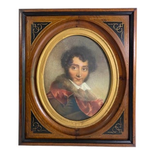 Antique Victorian Frame With Celtic Style Motif Antique Print For Sale