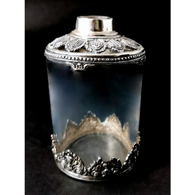 Victorian Crystal and Silver Bottle, 1905 For Sale - Image 11 of 13