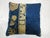 Zabihi Collection Blue Chinese Rug Pillow For Sale - Image 4 of 5