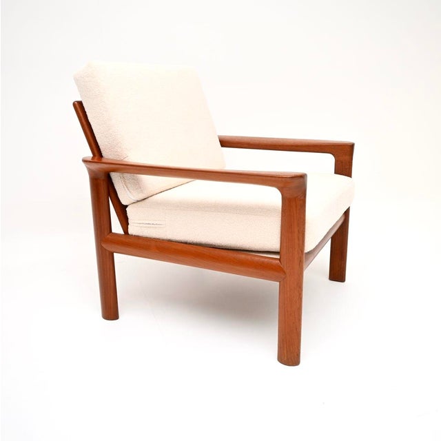 Vintage Danish Teak Lounge Chairs by Sven Ellekaer for Komfort, 1960, Set of 2 For Sale - Image 10 of 11