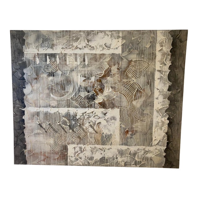 ‘Gargoyles’ Juan Carlos Macias Large Abstract For Sale