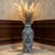 Handmade Ceramic Imperial Palace Vase (60cm) Classic White Symmetrical Saz-Hatai Pattern For Sale - Image 9 of 12