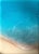 White Sand Beach #31 by Ana Hefco | Layered resin on wood panel aerial view of a beach scene For Sale - Image 4 of 4