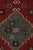 Red Antique Persian Kilim Rug in Burgundy & Blue Geometric Pattern For Sale - Image 8 of 9