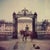Equestrian Entrance 1957 1957: Madame de la Haye-Jousselin on her horse at the gates to her chateau in Normandy. Photo by...