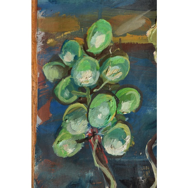Friedrich Kunitzer, Autumn Still Life, 1970s, Oil Painting on Canvas, Framed For Sale - Image 11 of 13