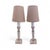 19th Century French Painted Porcelain Lamps, 1890s, Set of 2 For Sale - Image 5 of 5