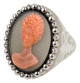 Example of Classical Roman Cocktail Rings