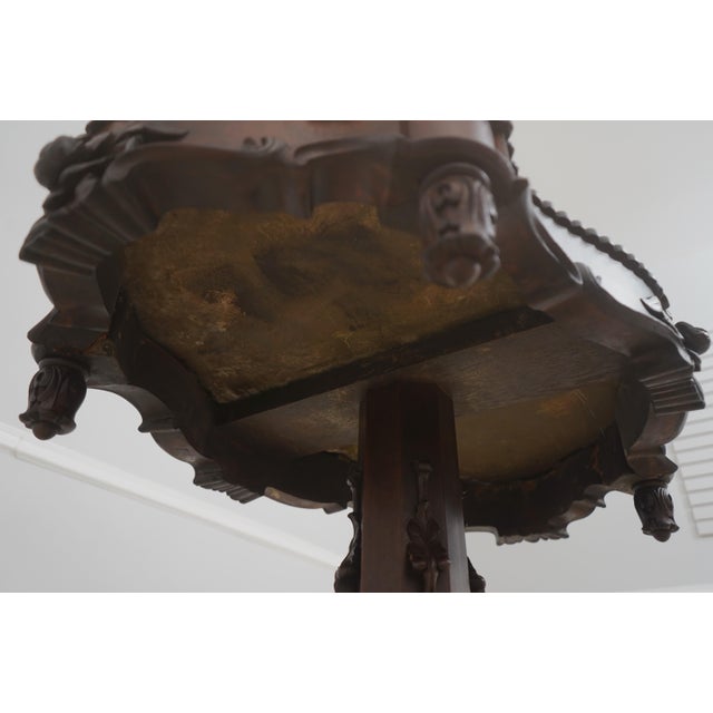 Antique American Victorian Walnut Parlor Table For Sale - Image 13 of 13
