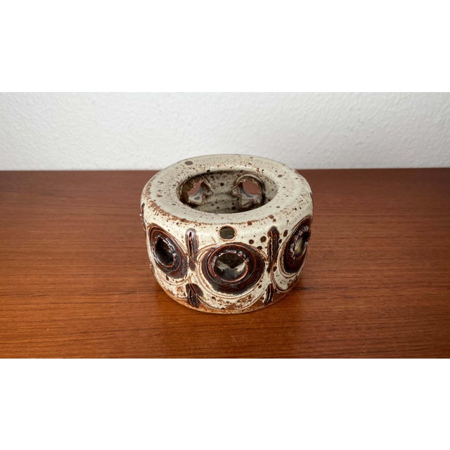 Mid-Century Modern Danish Studio Pottery Candleholder from Tingkeramik, 1960s For Sale - Image 13 of 18