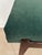 Wood Italian Bench in Wood and Green Velvet, 1950s For Sale - Image 7 of 10