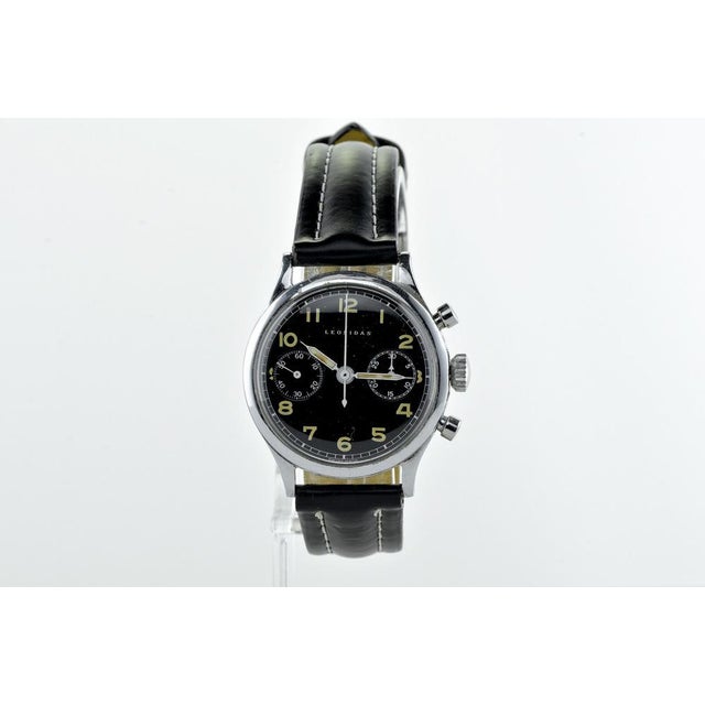 Swiss Chronograph Leonidas, 1950 For Sale - Image 15 of 15