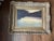 Wood Antique Tonalist Landscape Oil Painting in Ornate Guilt Frame For Sale - Image 7 of 8