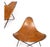Contemporary 1980s After Jorge Ferrari-Hardoy, Butterfly Chair and Ottoman For Sale - Image 3 of 6