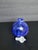 Traditional 2000s Hand Blown Glass Perfume Bottle With Stopper For Sale - Image 3 of 11