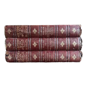 Antique Ridpath's History of the World- Set f 3