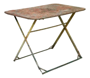 Early 20th Century Folding Garden Table, 1920s