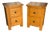 Rustic Wooden Bedside Tables, 2000, Set of 2 For Sale