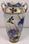 Antique Japanese Hand-Painted Porcelain Vase With Birds & Iris Flowers, Jeweled Gilt Decoration For Sale - Image 9 of 14