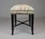 Faux Bamboo Ottoman Bench Stool New Floral Upholstery For Sale In Philadelphia - Image 6 of 10