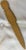 Folk Art Vintage Hand-Carved Letter Opener of Man in Night Clothes For Sale - Image 3 of 6