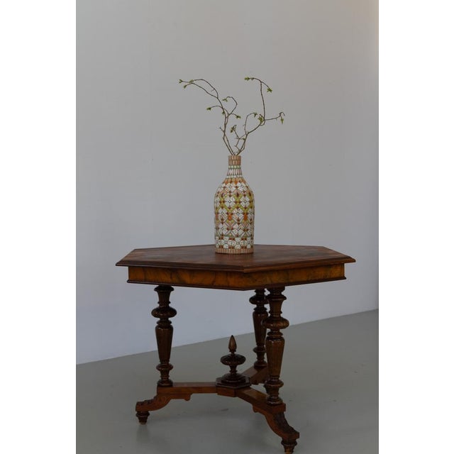 Boho Chic Swedish Folk Art Mosaic Vase, 1970s For Sale - Image 3 of 16