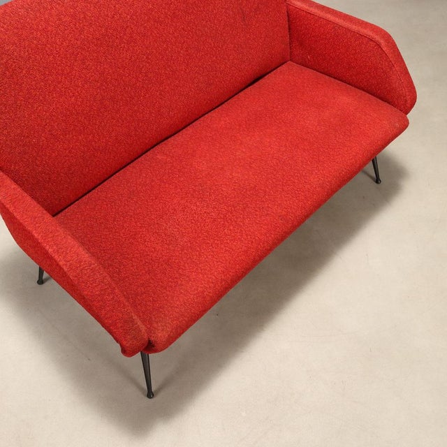 Vintage Sofa in Fabric, 1960s For Sale - Image 6 of 9