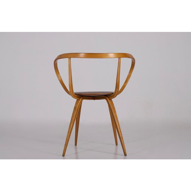 Pretzel Chair by George Nelson, 1950s For Sale - Image 4 of 14
