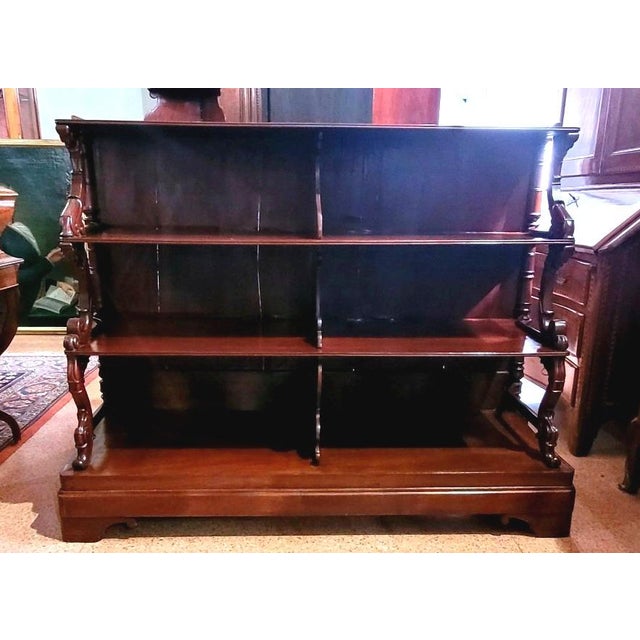 19th Century Carlo X Multi-Storey Cabinet, 1840s For Sale - Image 5 of 6