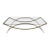 1960s Italian Modern Brass Cocktail Table For Sale
