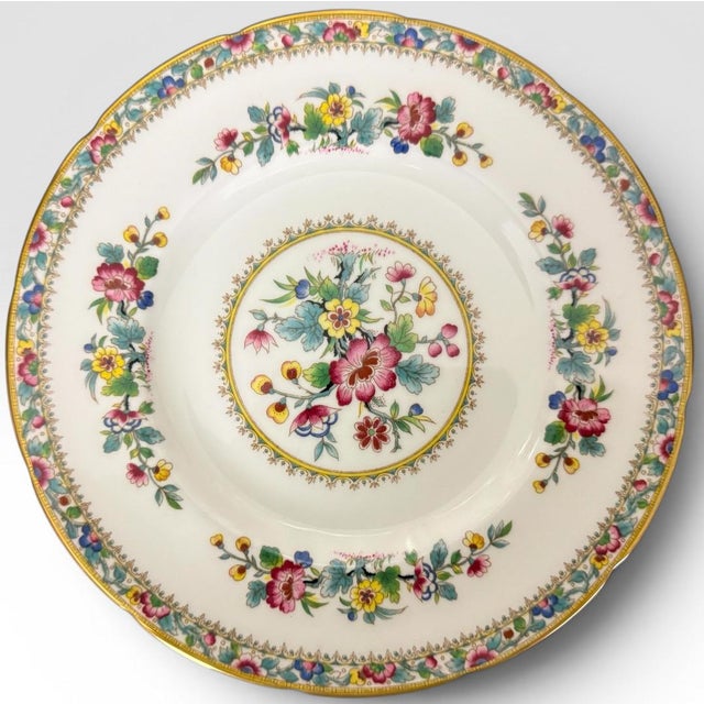 Vintage Coalport Ming Rose Bone China Dinnerware Set - 93 Pieces For Sale - Image 13 of 18