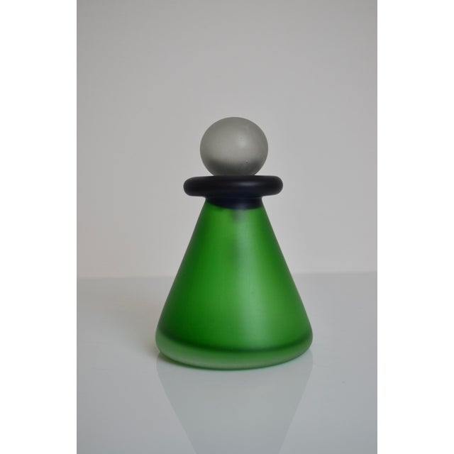 Vintage Murano Glass Bottles, Set of 2 For Sale - Image 10 of 12